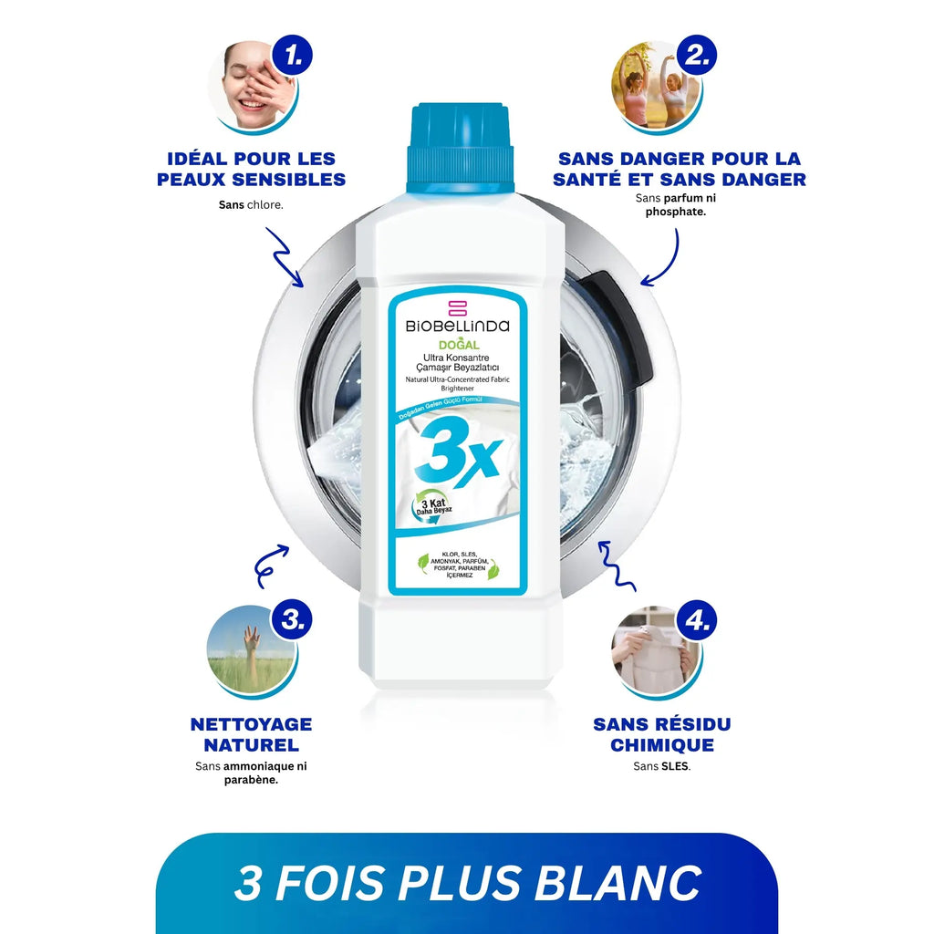 Blanchissant pour linge (Ultra concentré) – BL02