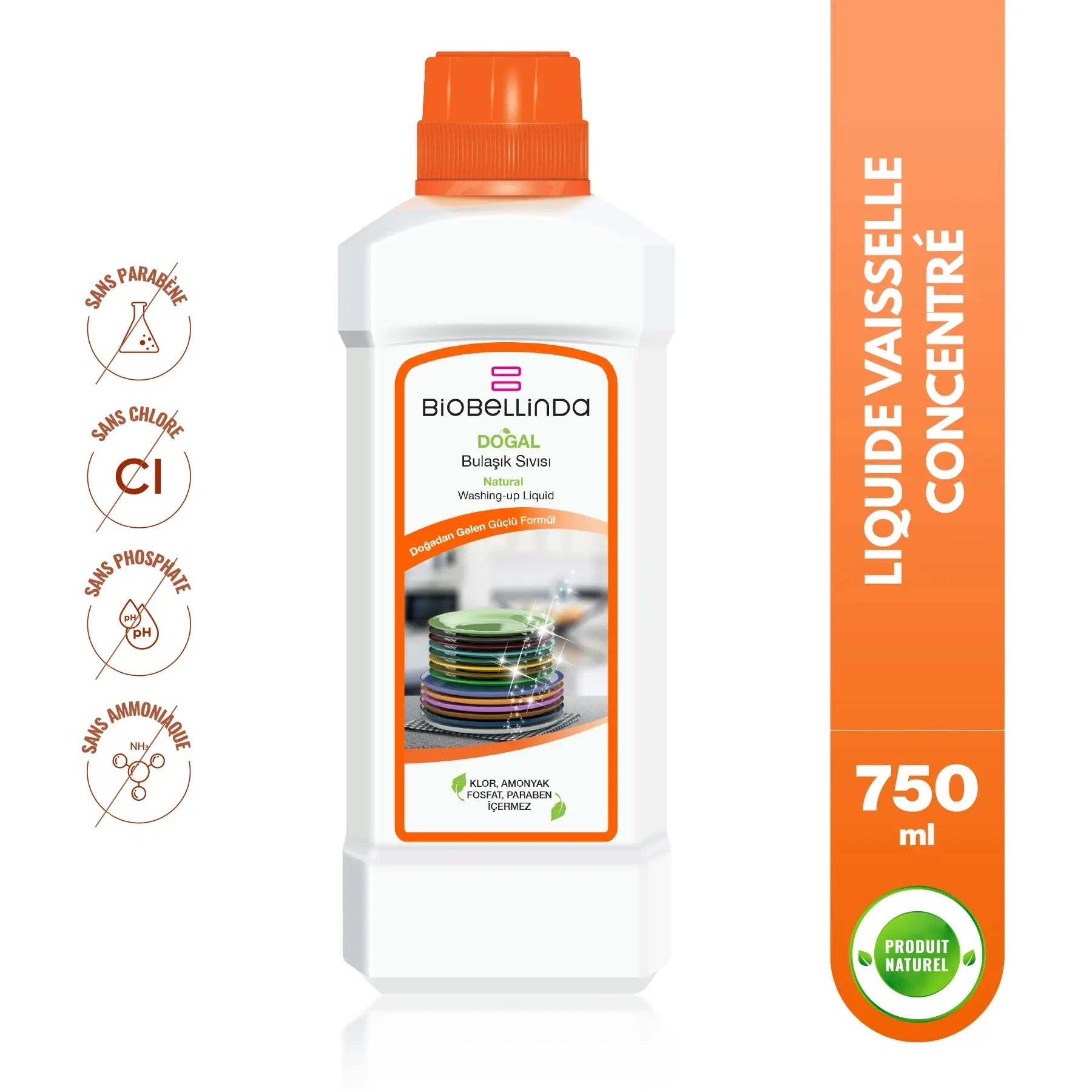Liquide vaisselle concentré pour lavage à la main – BL03