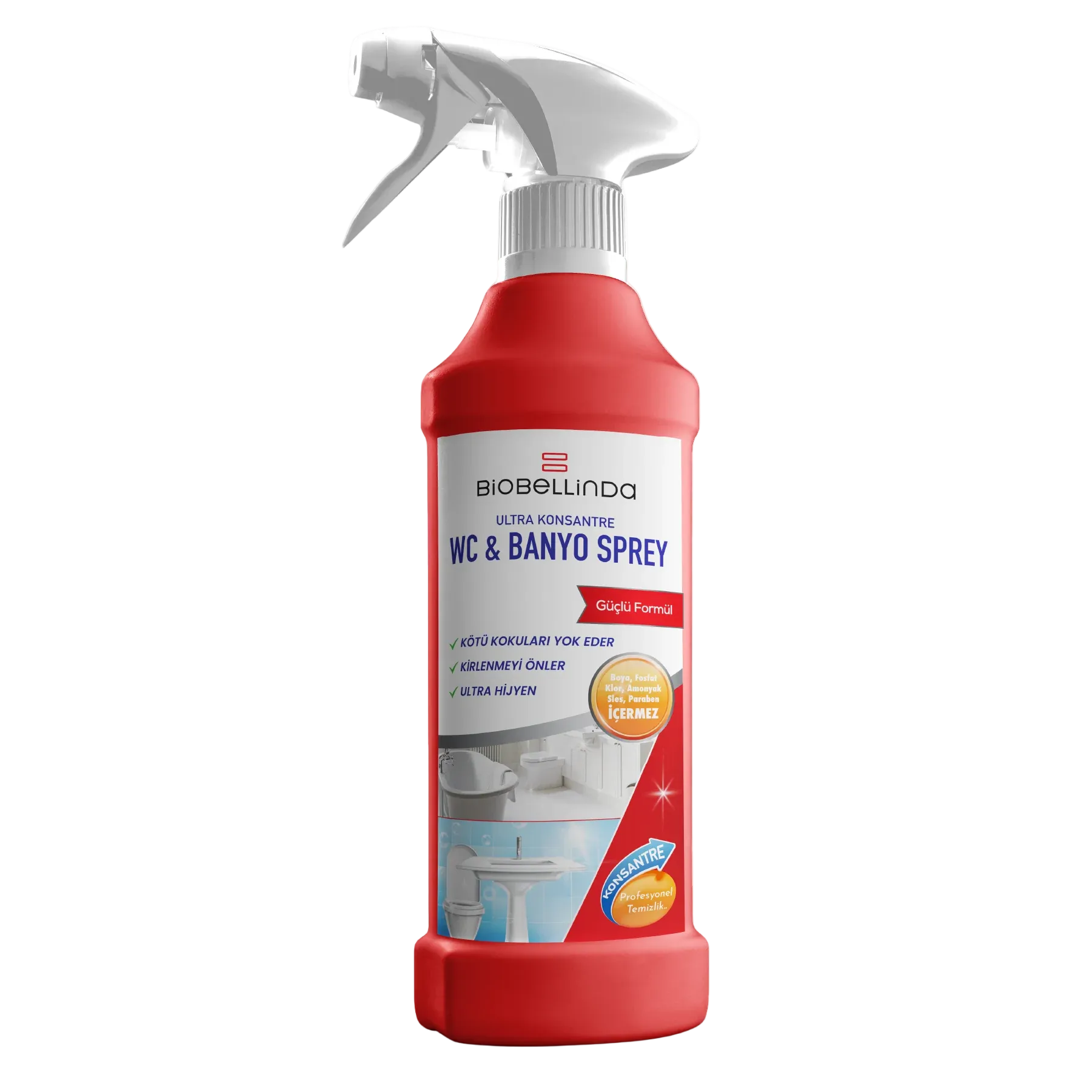 Spray nettoyant WC et salle de bain – BL284