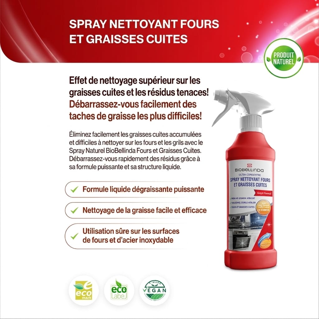 Nettoyant four et graisse en spray – BL285